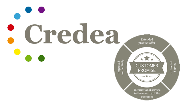 logo Credea customer promise