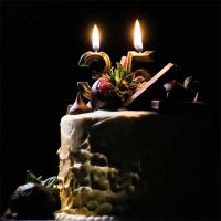 torta con candeline 35 anni
