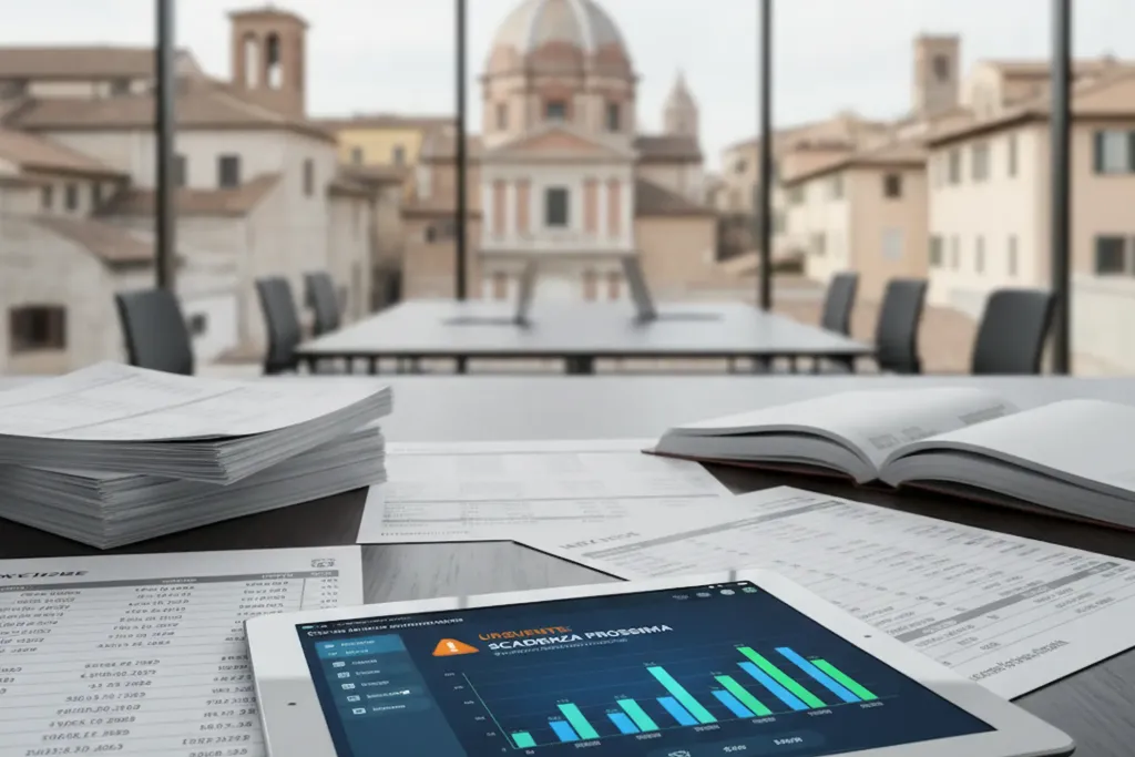 Pagamenti in ritardo: gestione crediti aziendali e flussi di cassa PMI italiane con documenti finanziari