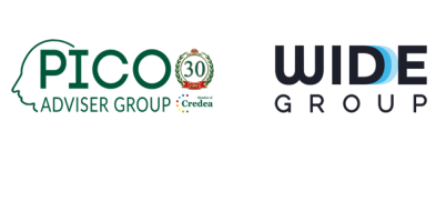 Pico Wide Group: doppio logo Pico Adviser e Wide Group uniti nella nuova partnership strategica